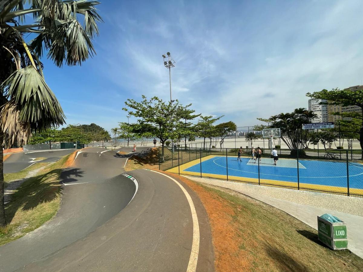 Ferienwohnung Pe Na Areia Em Santos! Que Vista Mar! Santos  Exterior foto