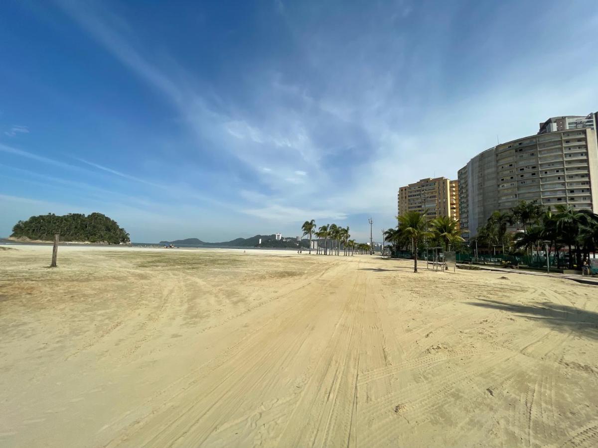 Ferienwohnung Pe Na Areia Em Santos! Que Vista Mar! Santos  Exterior foto
